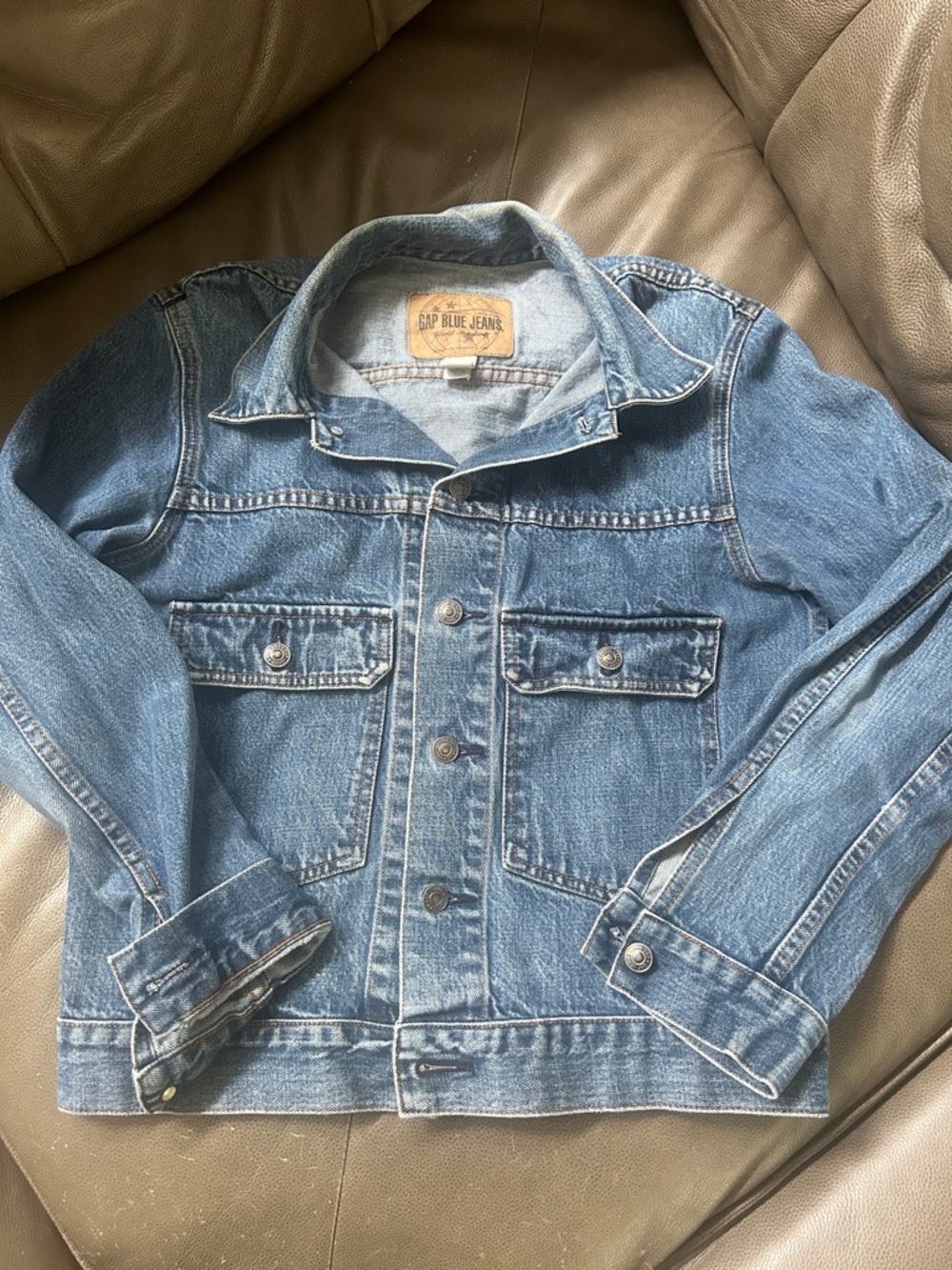 Y2K Vintage GAP Blue Denim Jacket